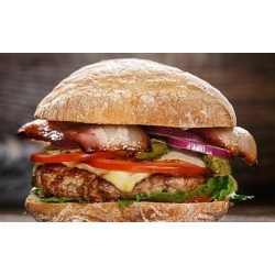 Hamburguesa, bacón, queso,...