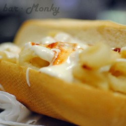 Bocadillo calamares bravos